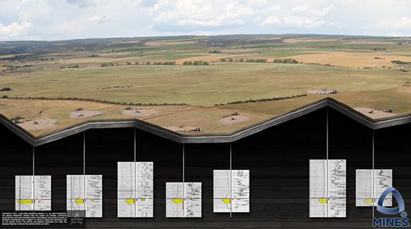 colorado school of mins, well logging, cutaway diagram, technical graphics, industrial graphics, infographic, Niobrara