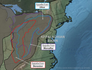 Read about the Appalachian Basin, an extremely important source of natural gas. From upstate New York south to Tennessee, it includes the Marcellus Shale and Utica Shale